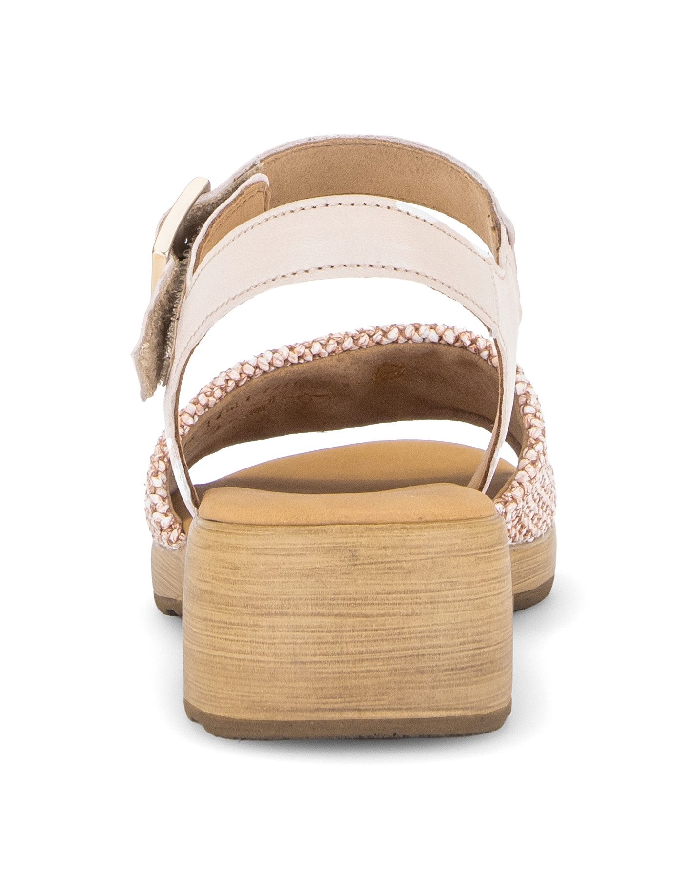 Gabor Pisa Sandalette Blockabsatz, Sommerschuh in Komfortweite H (sehr weit)