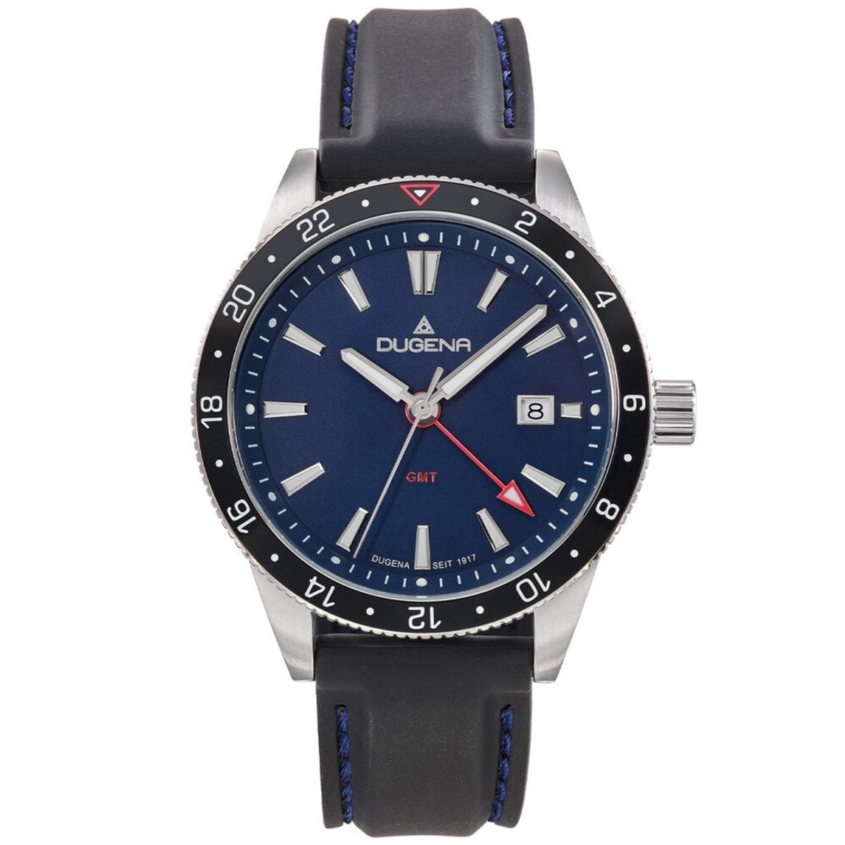 Dugena Quarzuhr 4461133 Polshorloge Herren Kwarts GMT 4461133