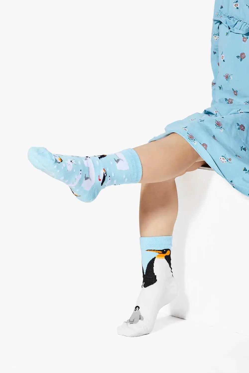 Many Mornings Freizeitsocken Many Mornings Kids Frosty Friends (1 Paar, 1-Paar, 1 Paar) immer ein dismatching Paar – Bild 2 von 2