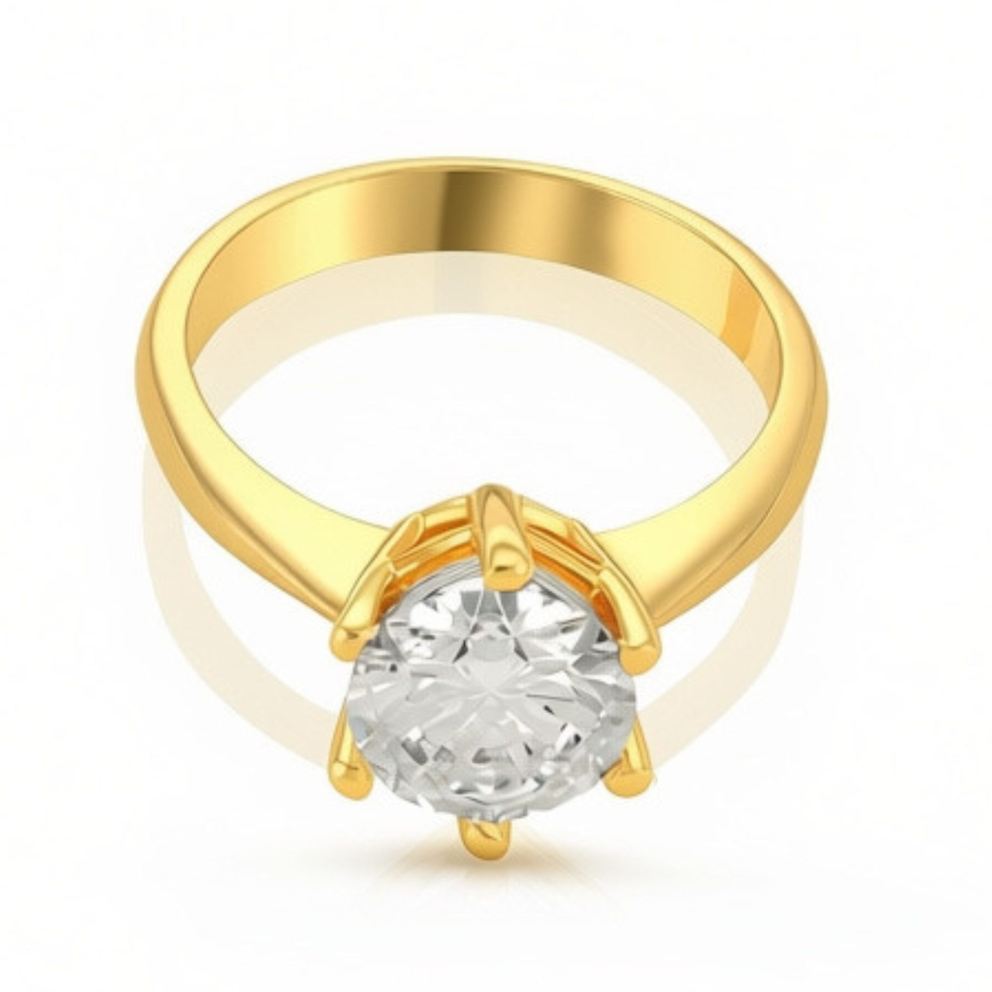 Nicole Manson Diamantring Labordiamanten 1ct - 3ct 585 Weißgold oder Gelbgold, Solitärring