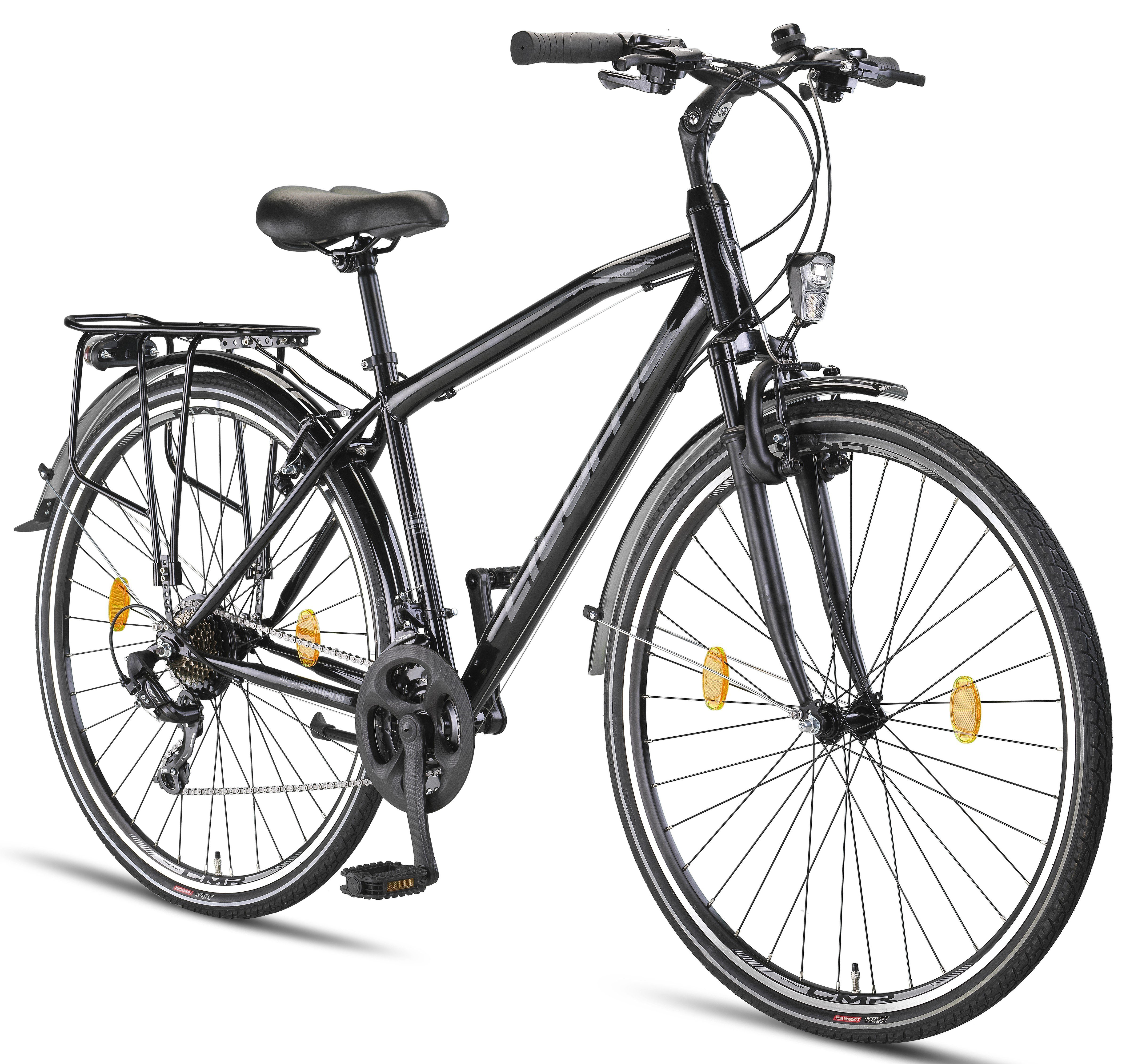 Licorne Bike Trekkingrad Licorne Bike Life M-V-ATB Premium Trekking Bike in 28 Zoll, 21 Gang