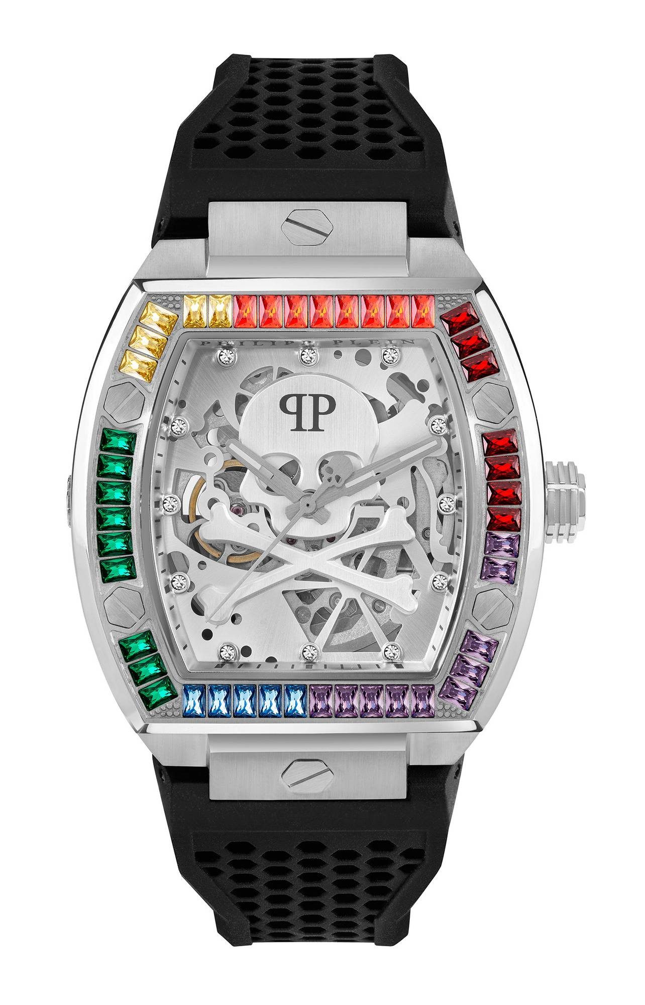 PHILIPP PLEIN Automatikuhr The $keleton Rainbow günstig online kaufen