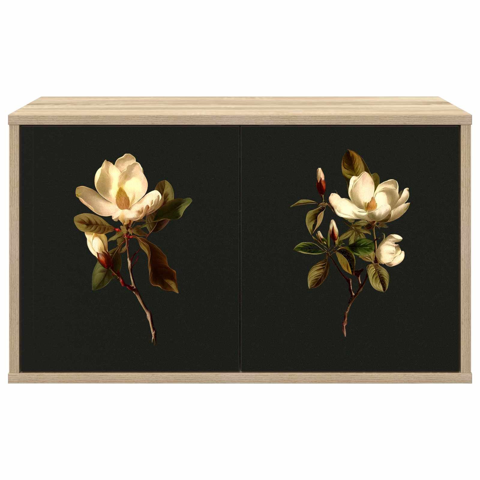 vidaXL TV-Schrank Wandmontierter TV-Schrank BREMEN 69 x 33 x 40 cm Sonoma-Eiche (1-St)