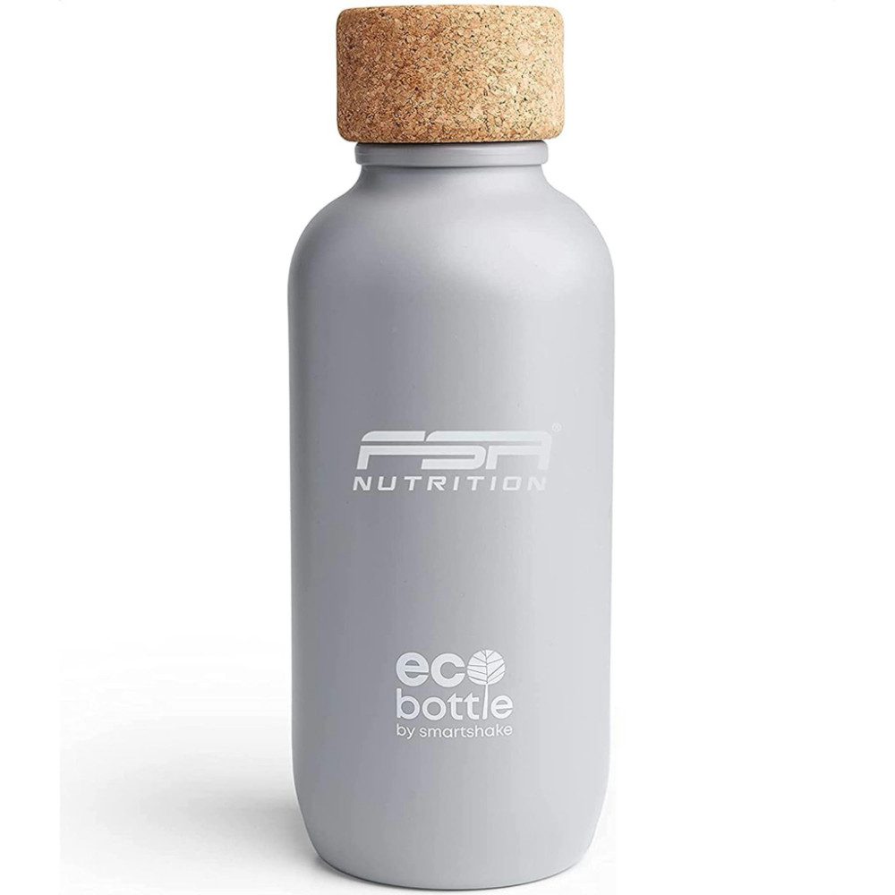FSA NUTRITION Trinkflasche ECO Bottle 650 ml aus Zuckerrohr & Naturkork