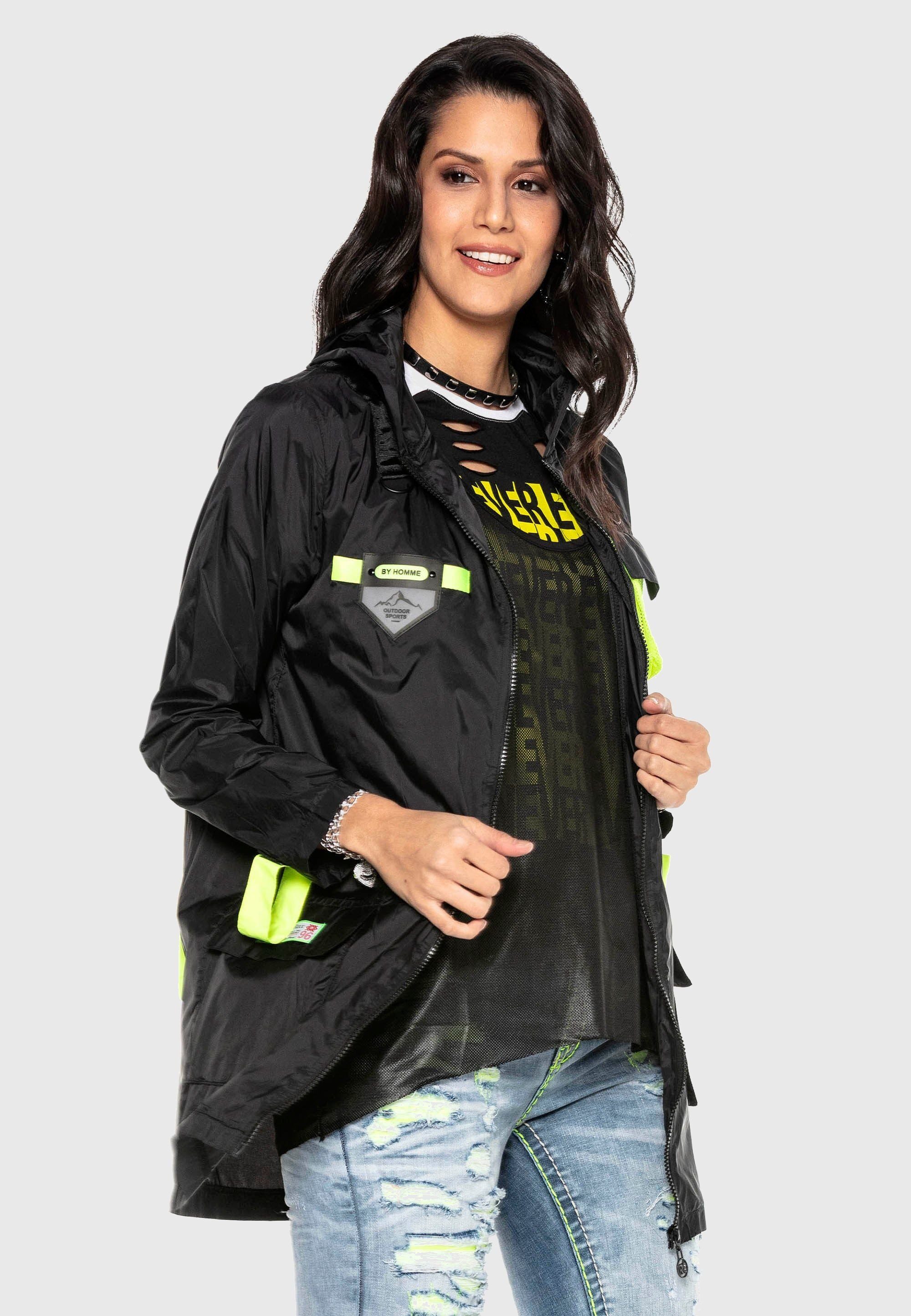 Cipo & Baxx Regenjacke Mäntel im modernen Look – Bild 5 von 5