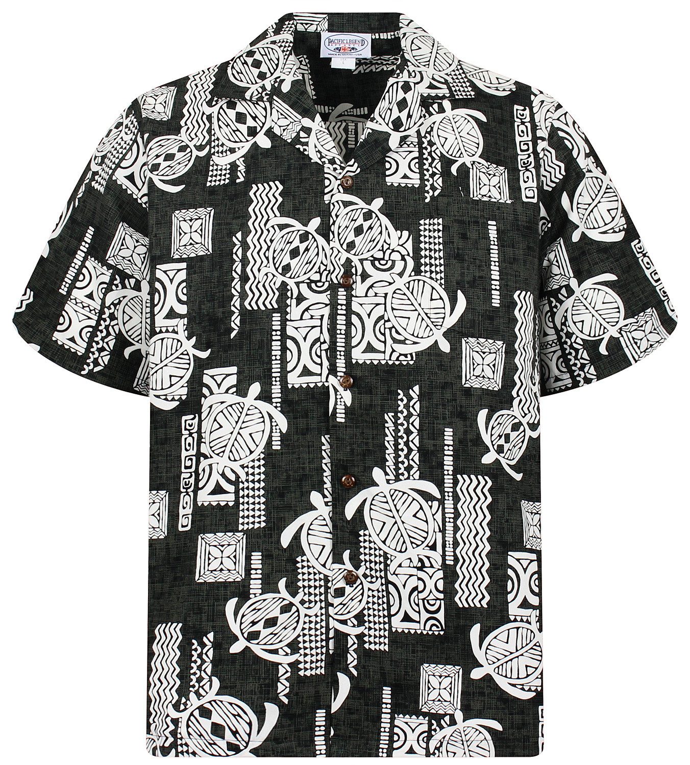 Pacific Legend Hawaiihemd Tattoo Turtle Original Hawaiihemd mit 100% Kokosn günstig online kaufen