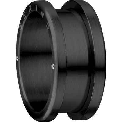 Bering Fingerring Arctic Symphony Außenring Breit Edelstahl schwarz 520-61-X4