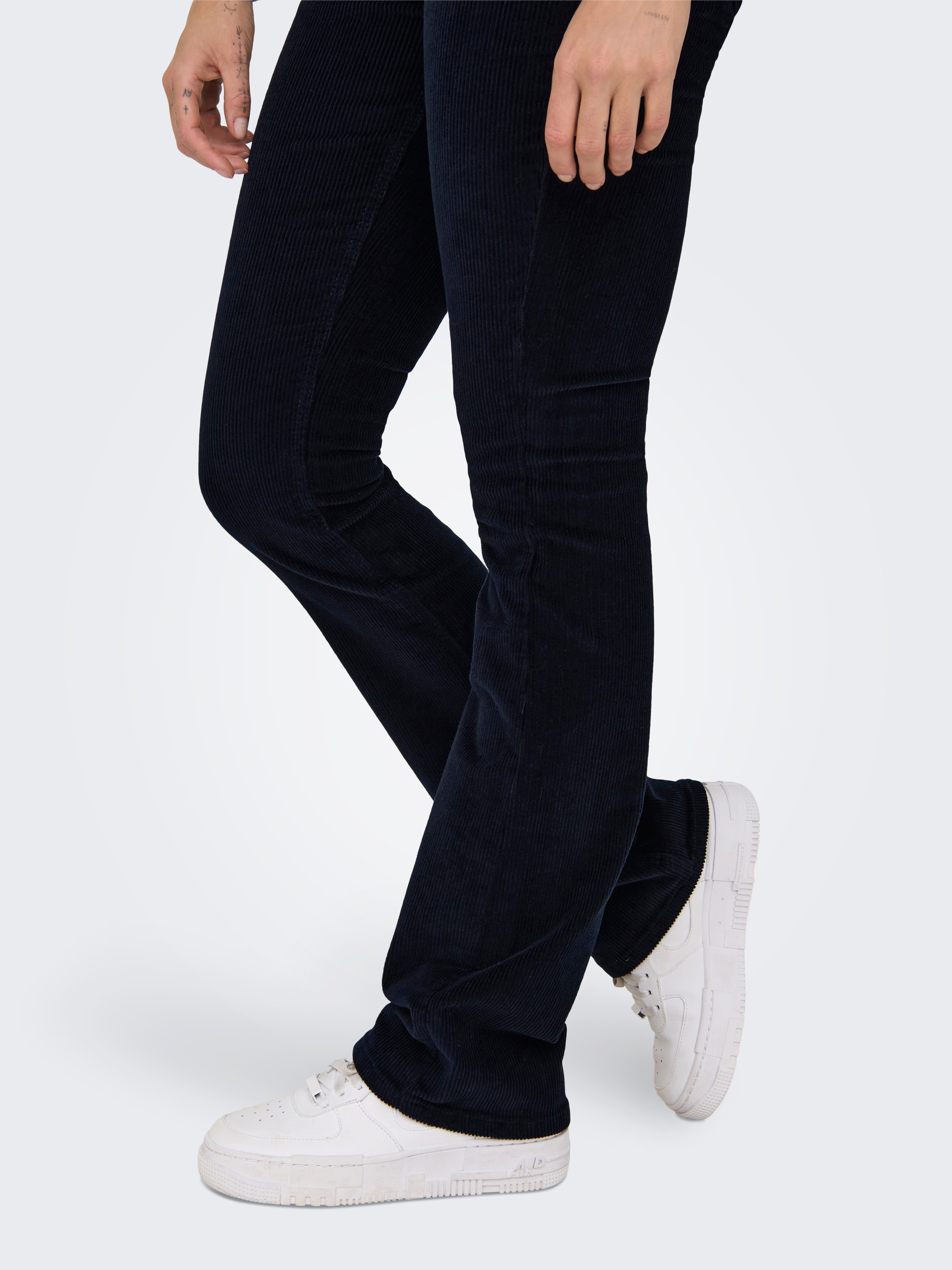 ONLY Cordhose ONLMARY – Flared Cordhose mit Stretchkomfort Baumwollmischung, bootcut fit