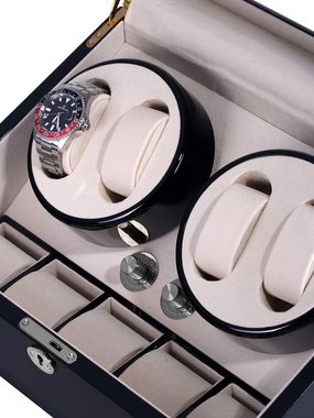 Rothenschild Uhrenbeweger Rothenschild Uhrenbeweger für 4 + 5 Uhren RS-1205-BL