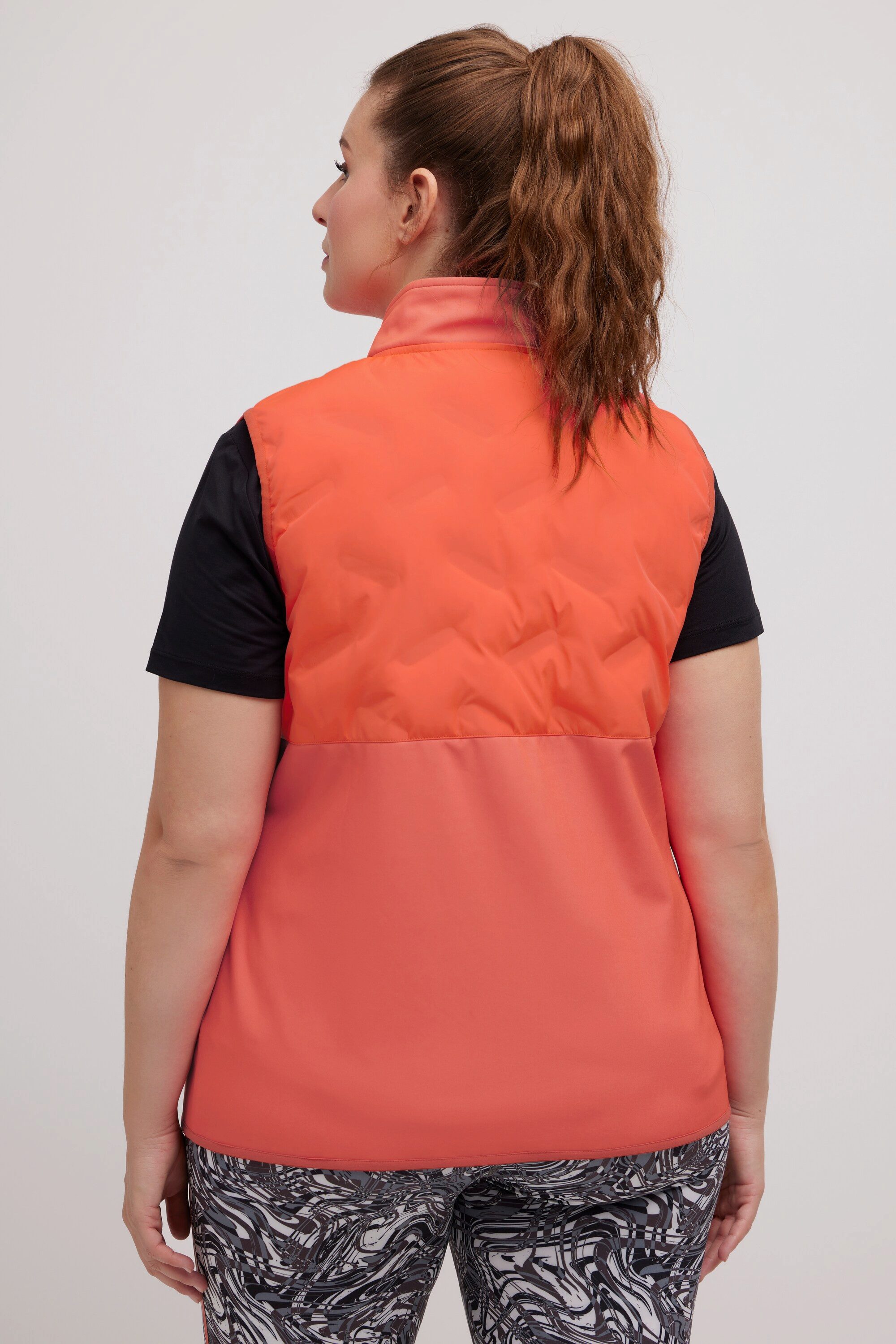 Ulla Popken Steppweste Funktions-Softshellweste Fleecefutter