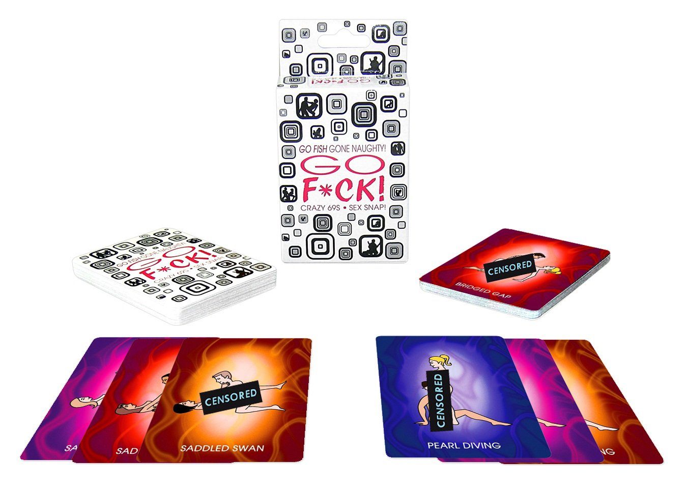 Kheper Games Erotik-Spiel, Go F*ck Kartenspiel Stellungen