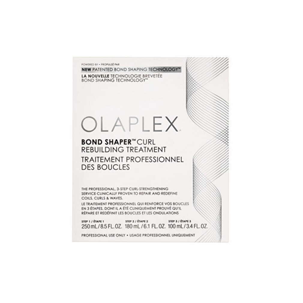 Olaplex Haarshampoo Bond Shaper Curl Rebuilding Treatment 3 Stück