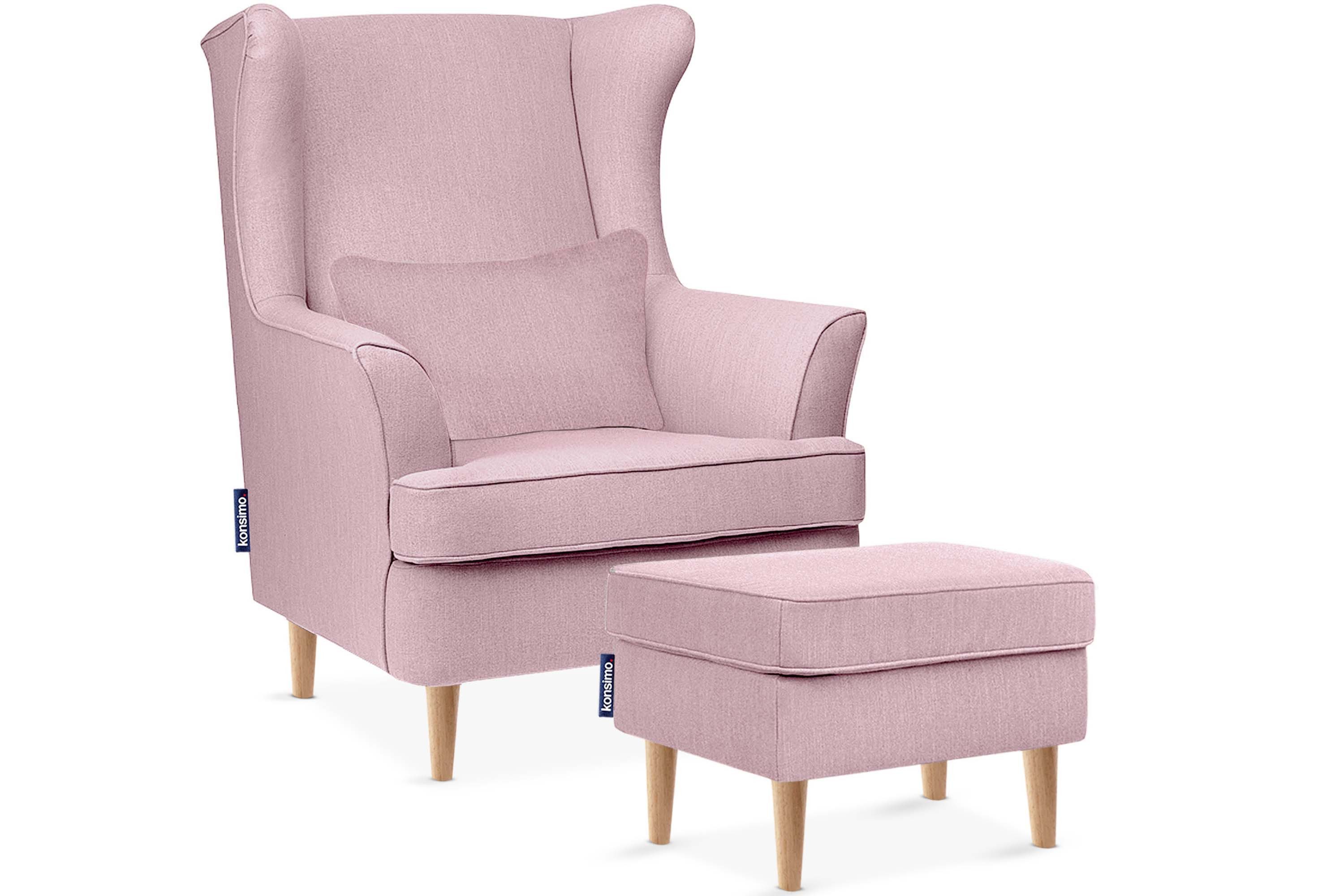 KONSIMO® Ohrensessel STRALIS Sessel, zeitloses Design günstig online kaufen