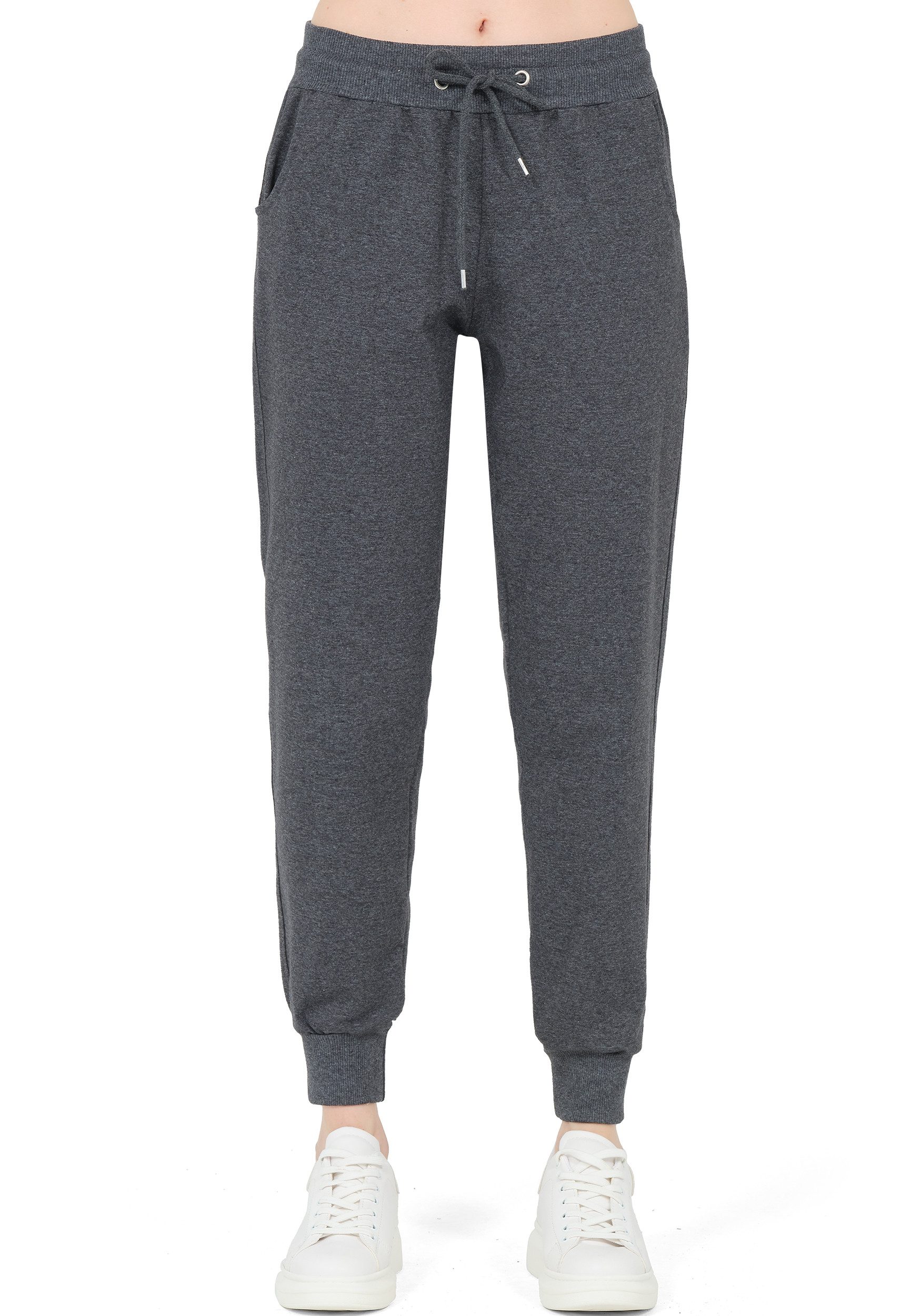 S&S Sweathose Jogginghose Damen Baumwolle Laufhose günstig online kaufen