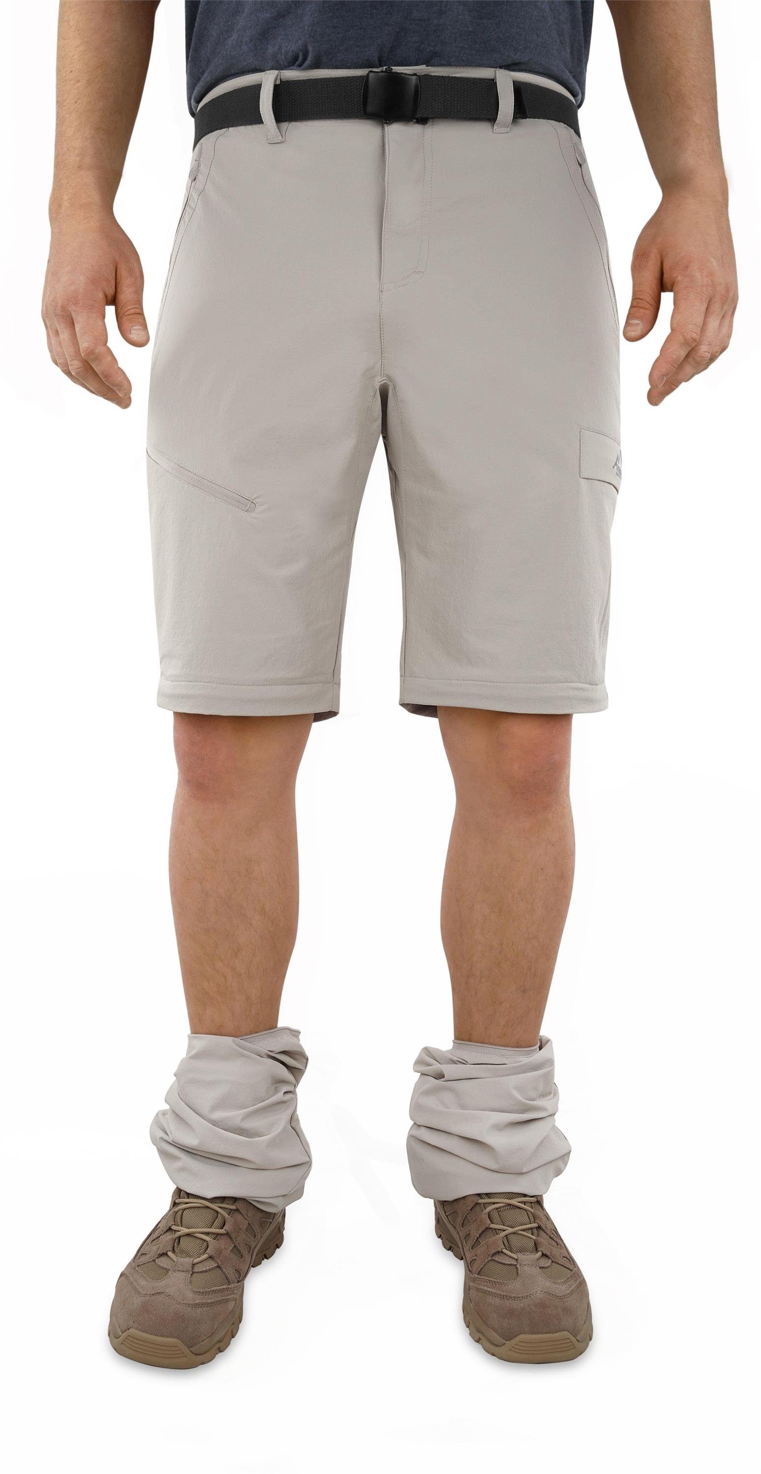 normani Zip-off-Hose Herren 2-in-1 Zip-Off Softshellhose günstig online kaufen