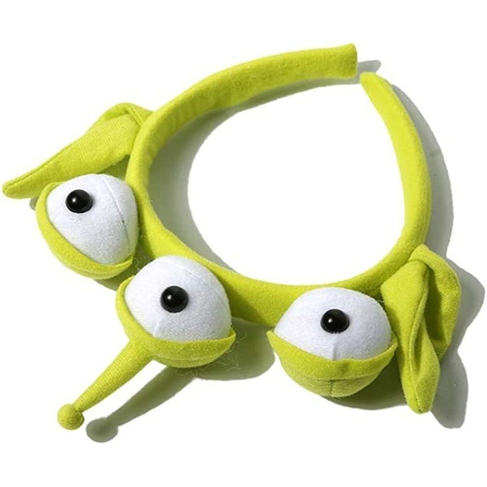 Jormftte Haarclip Alien Stirnband Toy,Plüsch Zubehör Haar