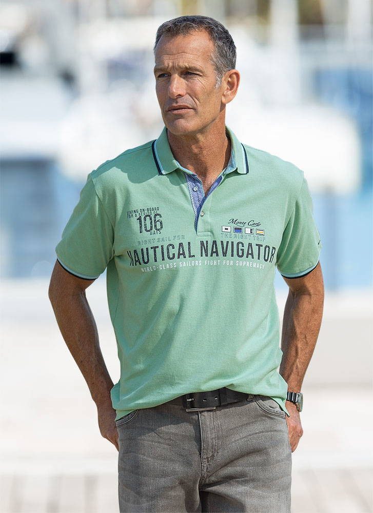 Mode Monte Carlo Poloshirt