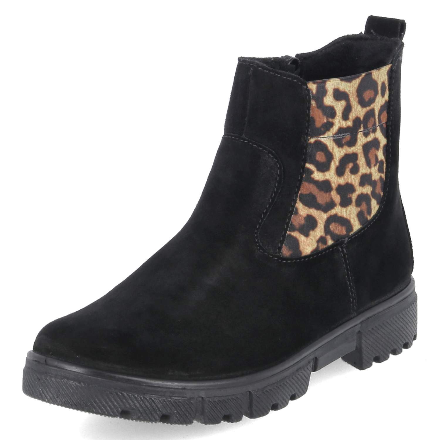 Ricosta Ricosta 50 8001802/090 Unisex Rauleder black Schlupfstiefel