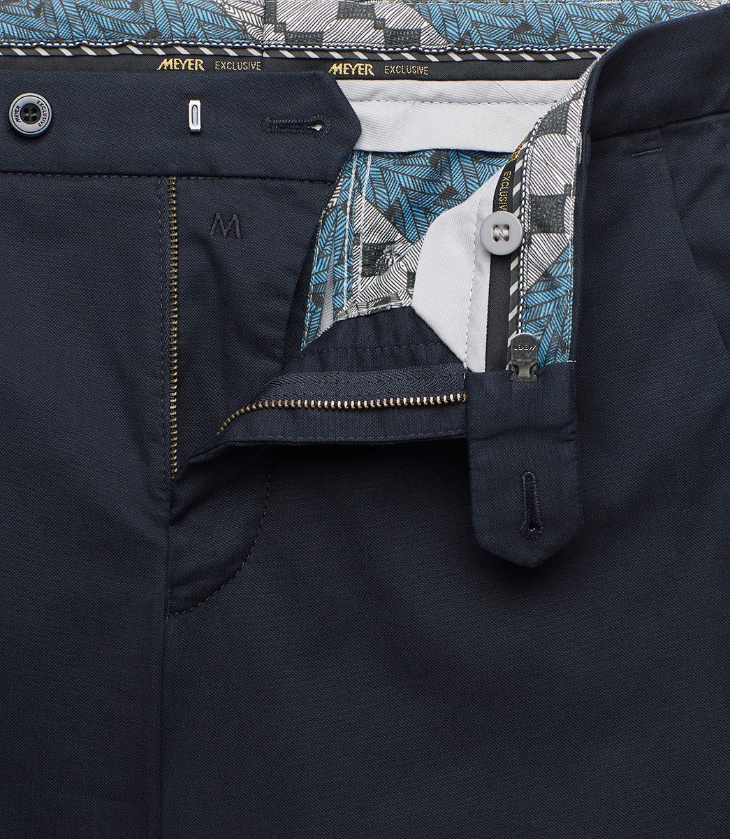 MEYER 5-Pocket-Jeans MEYER EXCLUSIVE BONN Chino marine 1-8047-19