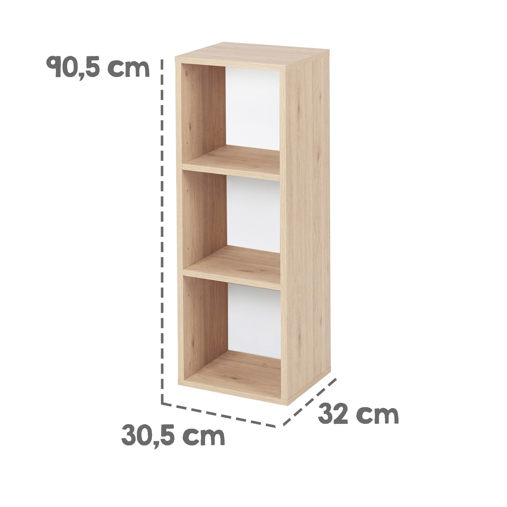 roba® Kinderregal Universal, Seitenregal passend unter roba Wickelkommoden