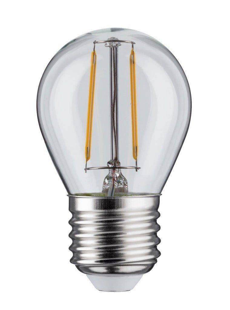 Paulmann LED-Leuchtmittel LED Tropfen 4,5W E27 Klar 2700K dimmbar