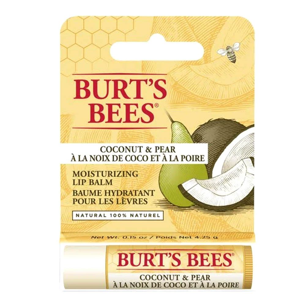 BURT'S BEES Lippenpflegestift Lip Balm Stick Blister - Coconut & Pear 4,25g