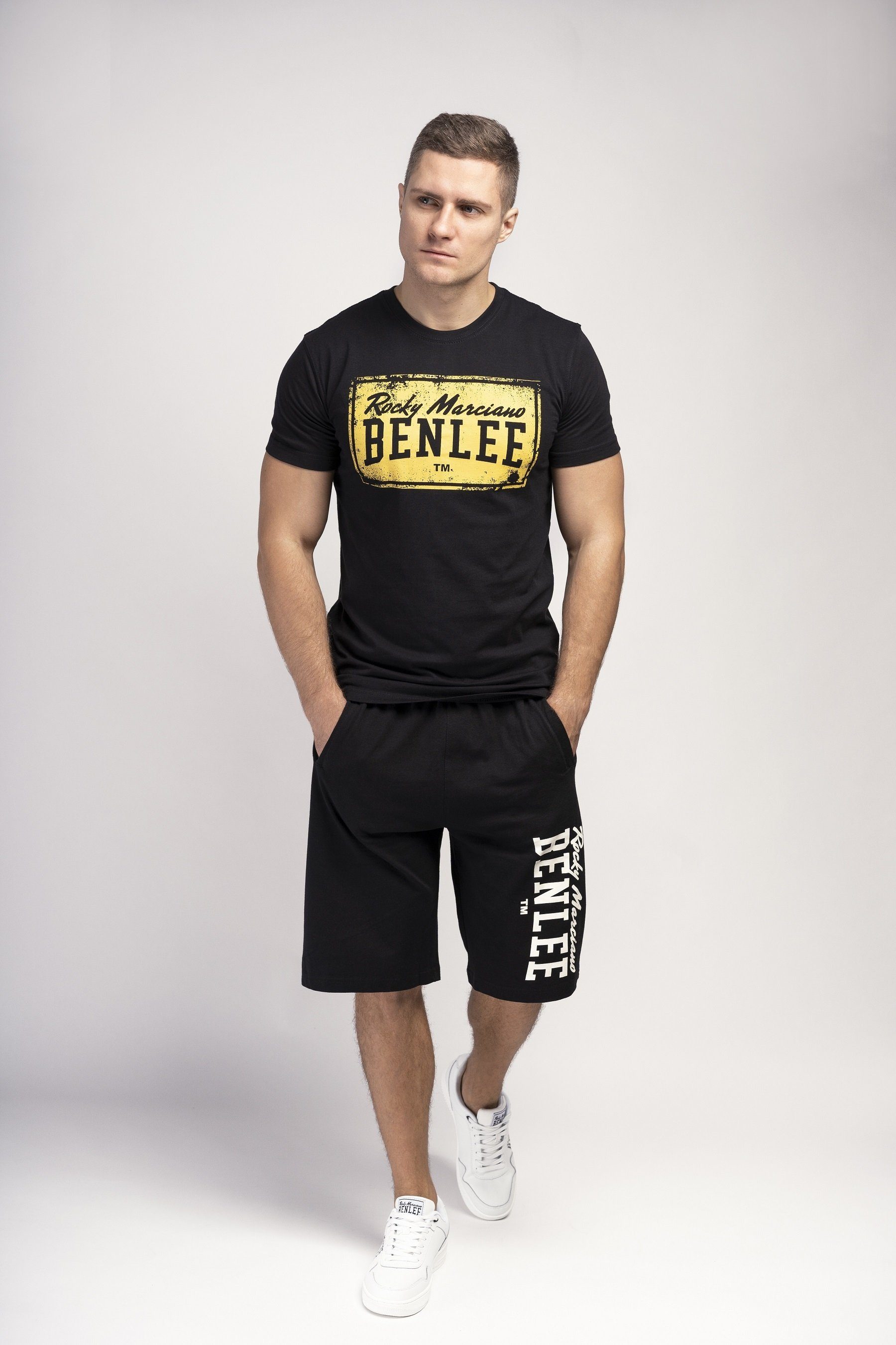 Benlee Rocky Marciano T-Shirt Black BOXLABEL