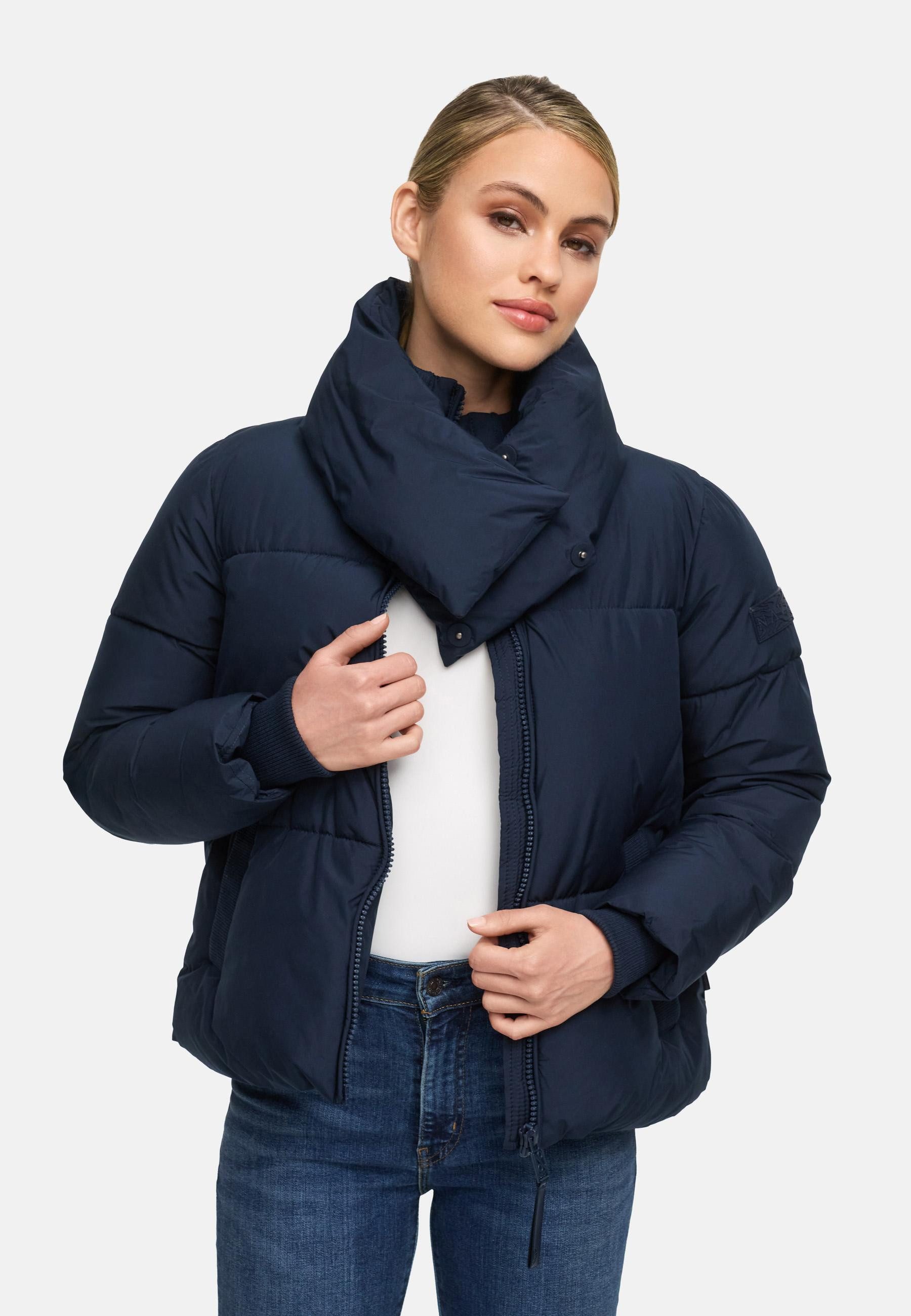 Navahoo Outdoorjacke Traumelfe 14 Winter Steppjacke mit hohem Kragen