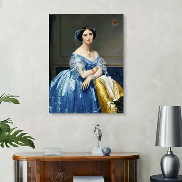 Posterlounge Alu-Dibond-Druck Jean-Auguste-Dominique Ingres, Prinzessin de Broglie, Malerei