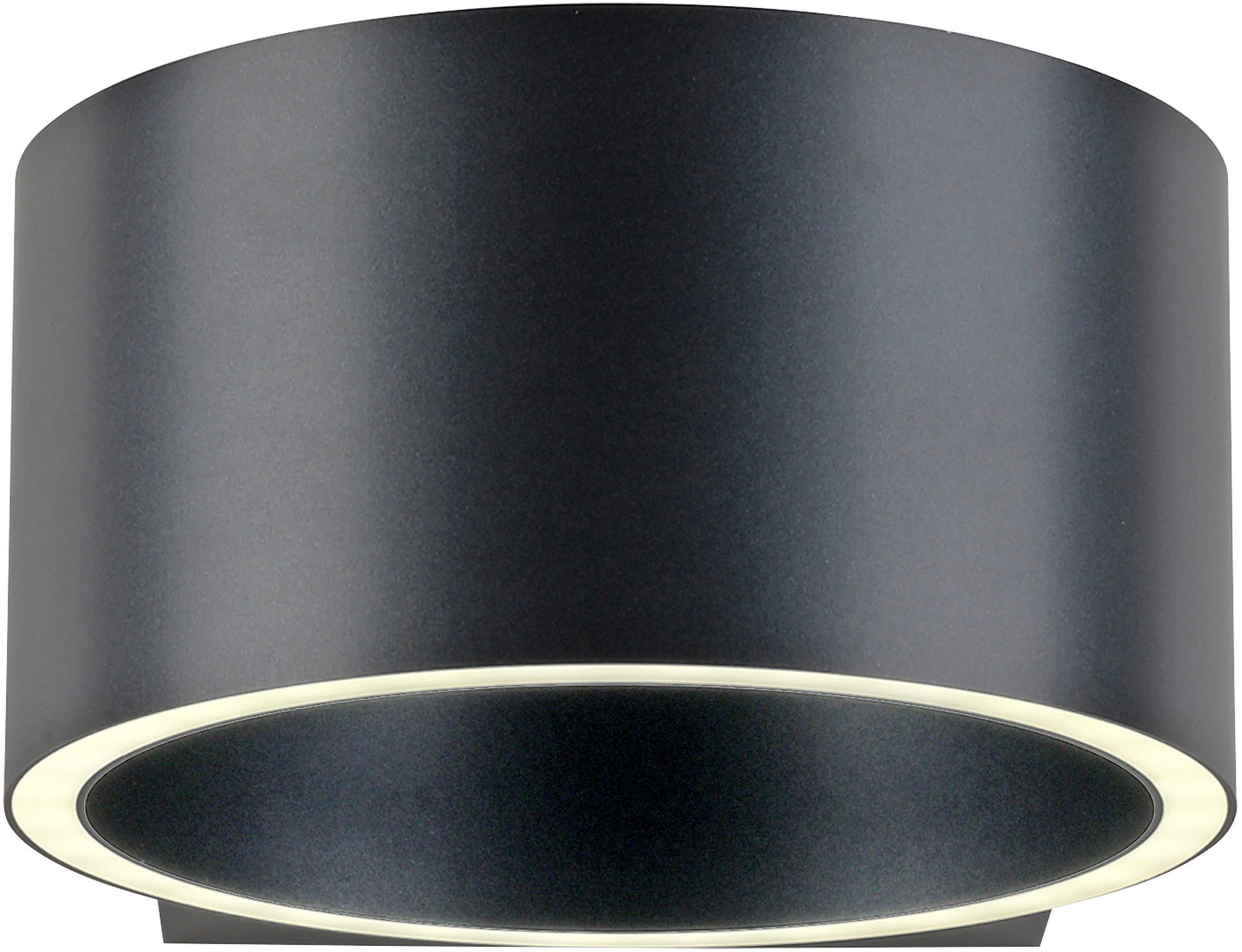 Neuhaus PURE LED Wandleuchte PURE Clipse, LED fest integriert, Warmweiß, Lichtaustritt oben und unten, dimmfähig