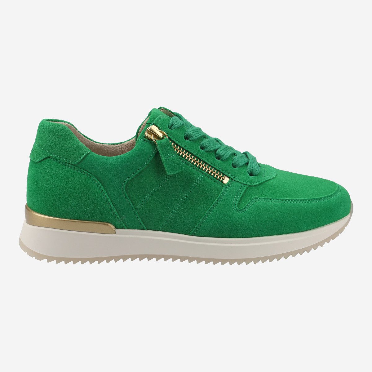 Gabor 43.480.19, Sneaker in Grün für Damen Sneaker