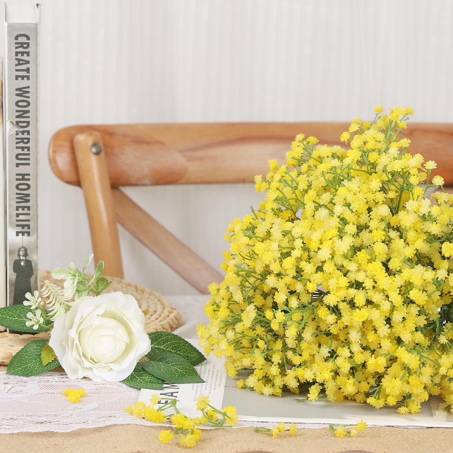 Kunstblume 10 Stück Künstliche Gefälschte Blumen günstig online kaufen