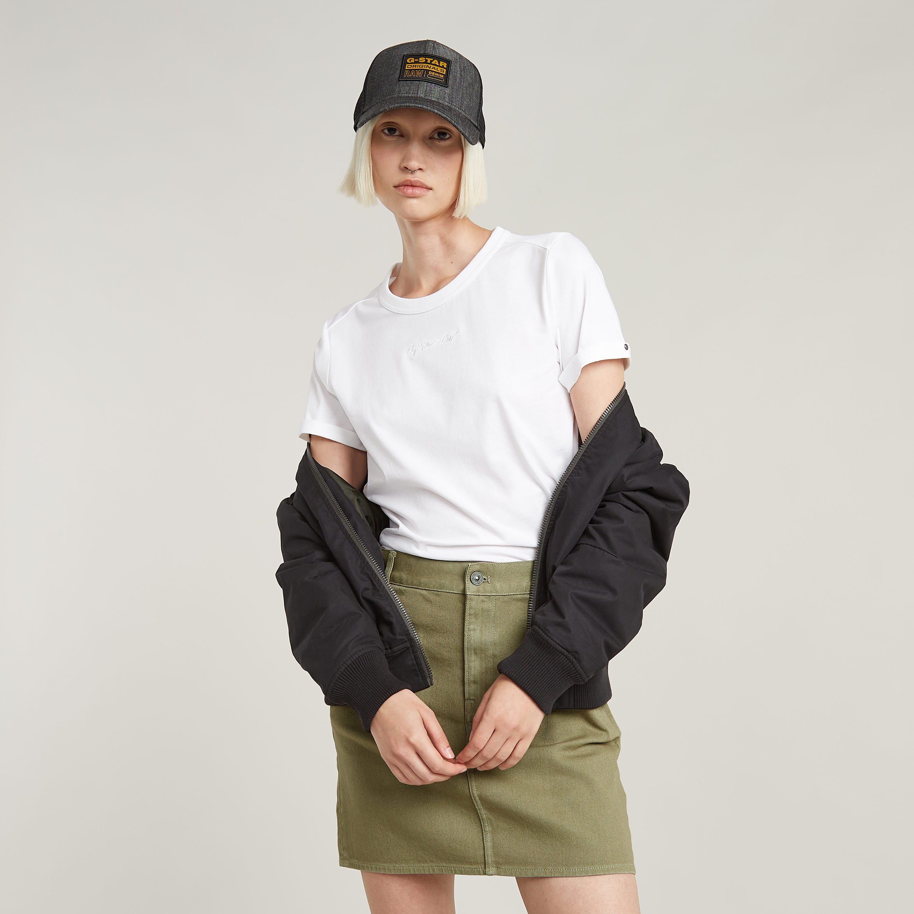 G-STAR T-Shirt Embro g-script Logo günstig online kaufen