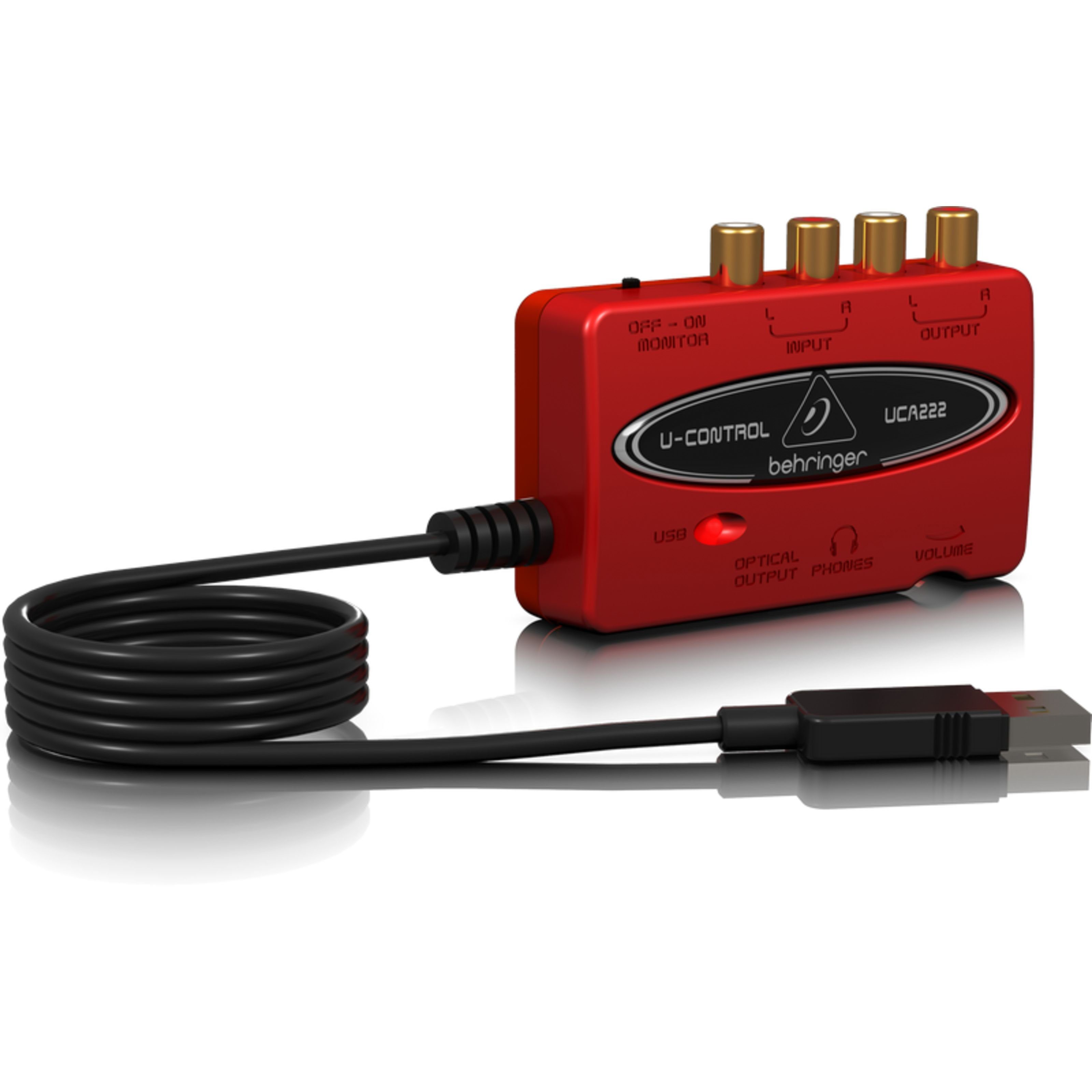 Behringer Digitales Aufnahmegerät (UCA222 - USB Audio Interface)