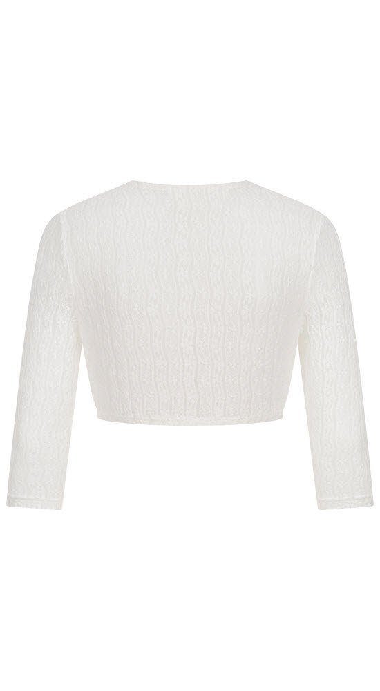 Nübler Dirndlbluse Dirndlbluse Langarm Juna in Creme von Nübler günstig online kaufen