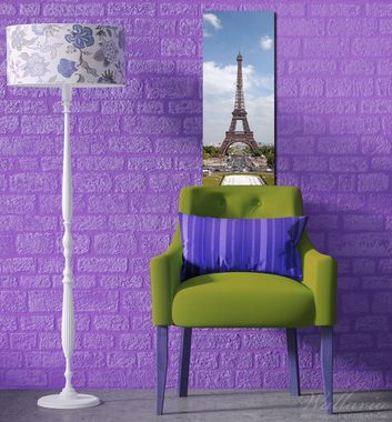 Wallario Glasbild, Eiffelturm in Paris, in verschiedenen Ausführungen