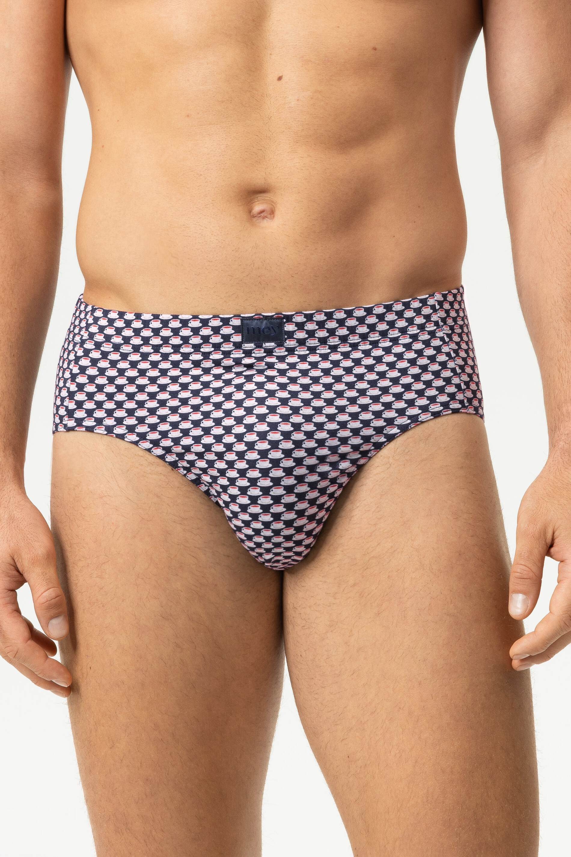 Mey Jazz-Pants Slips Mey Jazz-Pants Serie Espresso Lovers mit Print (1-St., 1er-Pack) Klassischer Slip, Gemustert, superfeiner Modal-Mix
