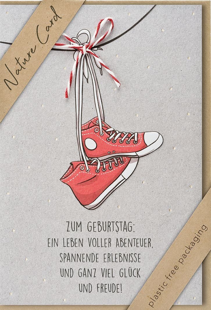BSB Klemmen Geburtstagskarte - Natur Card, inkl. Umschlag