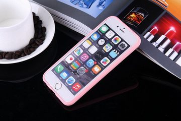 König Design Handyhülle Apple iPhone 7 Plus / 8 Plus, Apple iPhone 7 Plus / 8 Plus Handyhülle Backcover Rosa