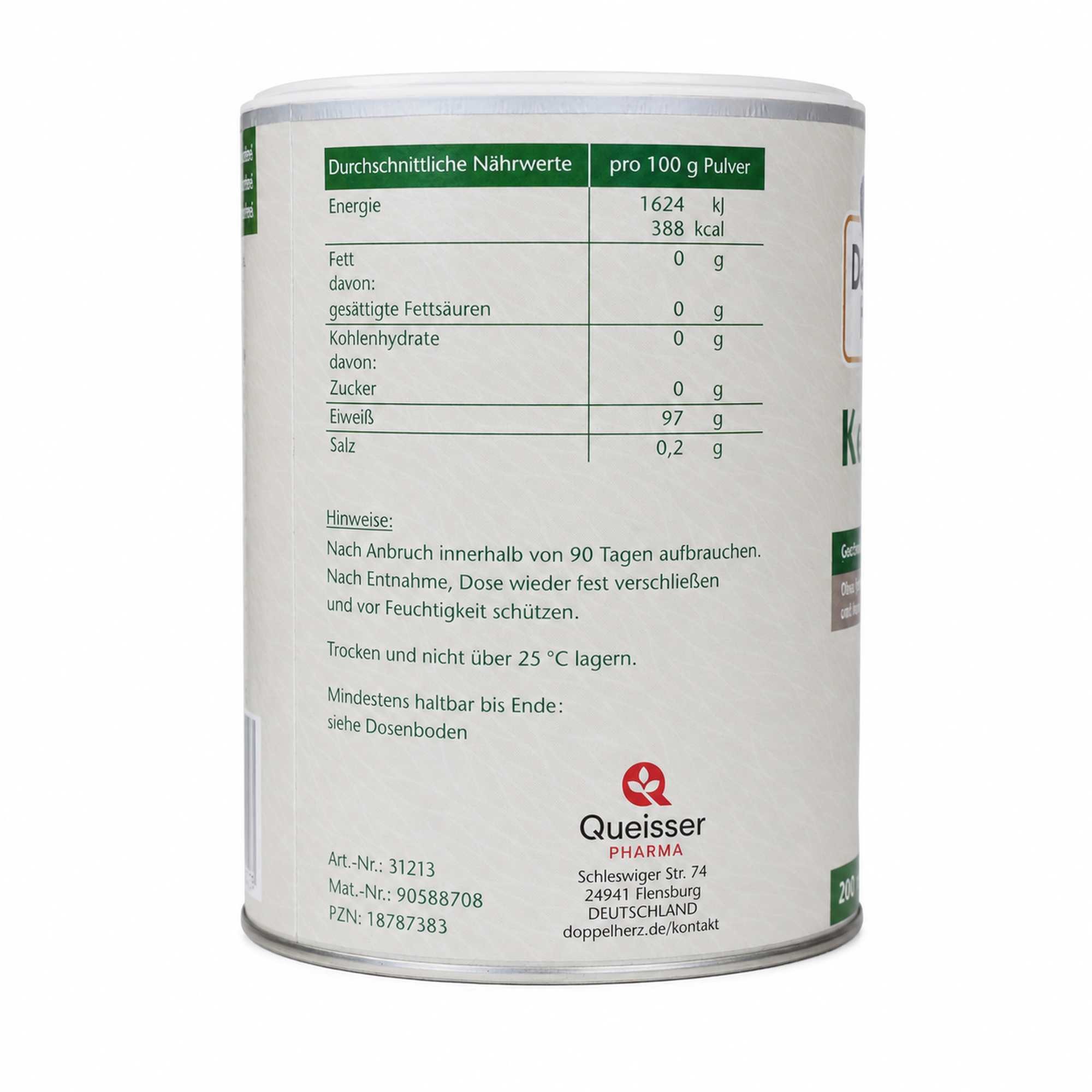 Doppelherz OPPELHERZ Kollagenpulver pure 200g Pulver