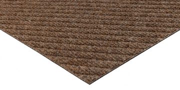 Fußmatte DUNE Stripes taupe, wash+dry by Kleen-Tex, rechteckig, Höhe: 8 mm
