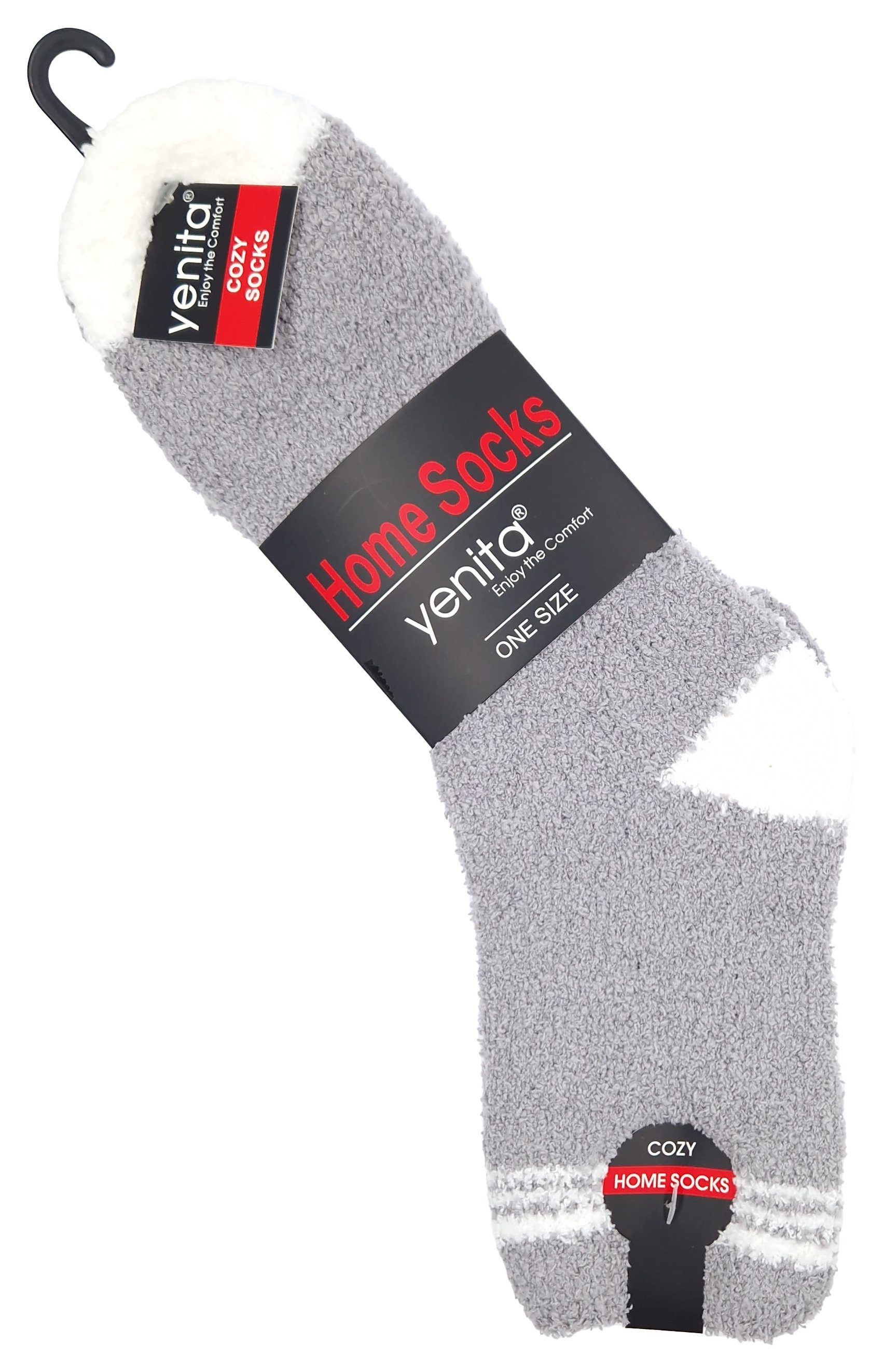Yenita® Socken (4-Paar) Weich und flauschig