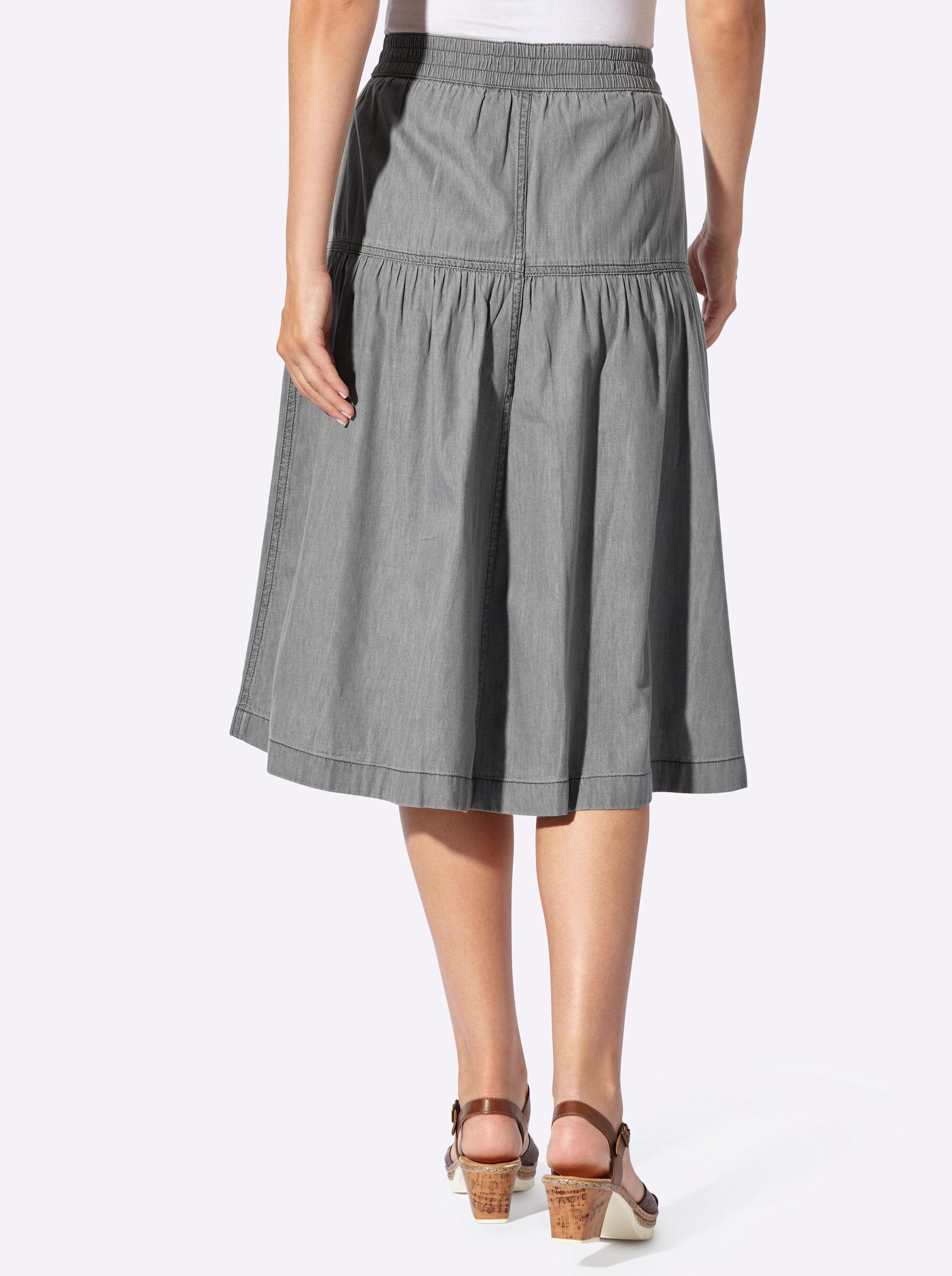 Witt A-Linien-Rock Jeansrock . (2-tlg) günstig online kaufen