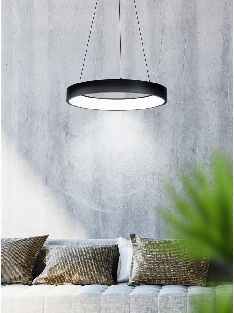 EGLO Pendelleuchte EGLO connect LED Pendelleuchte Marghera-C, 1 flammige Hängelampe, Häng, EGLO connect LED Pendelleuchte Marghera-C, 1 flammige Hängelampe, Häng