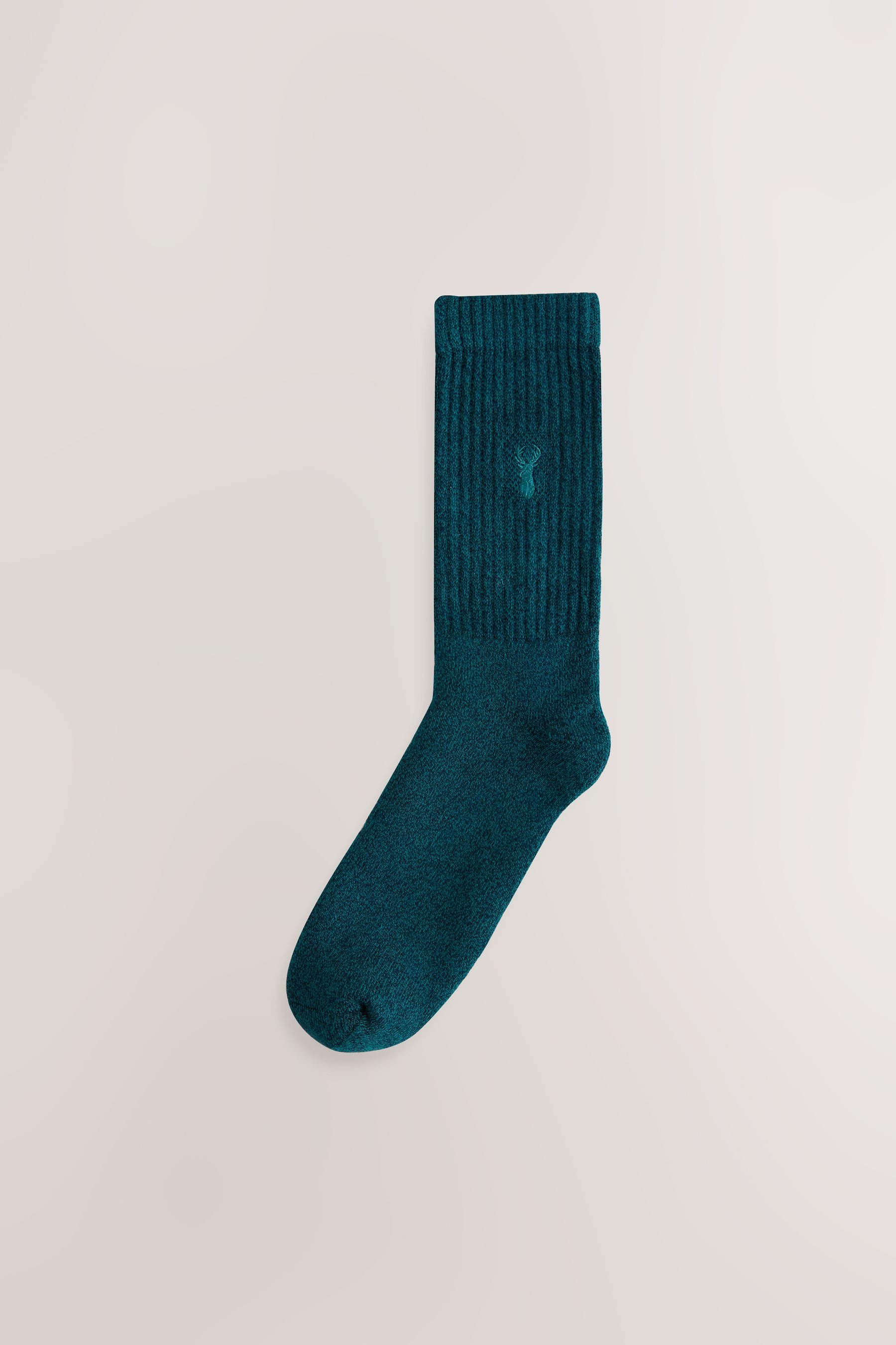 Next Basicsocken Dicke Socken mit Hirsch-Stickerei, günstig online kaufen