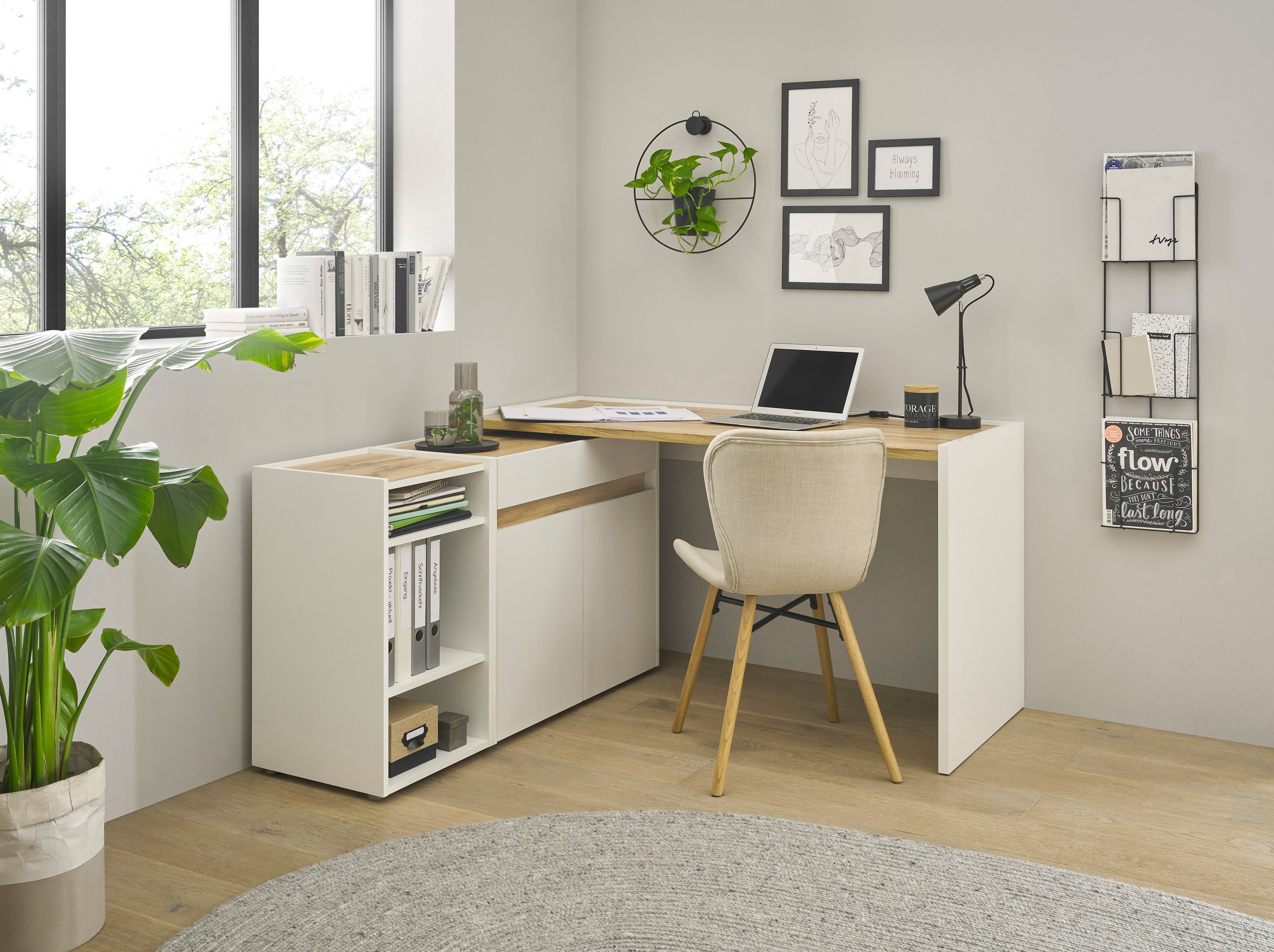 INOSIGN Büromöbel-Set CiTY/GiRON, (Set, 3-tlg) günstig online kaufen