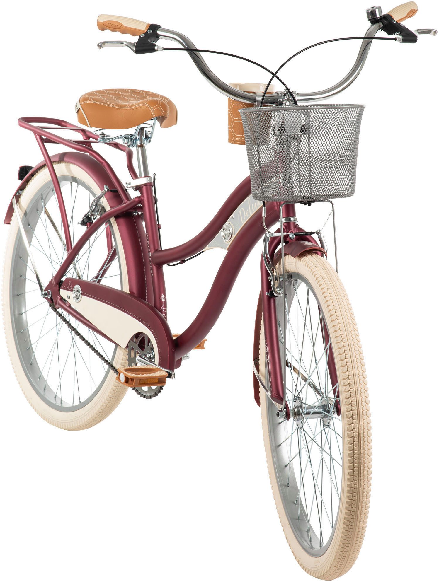 Huffy Cruiser Deluxe 26-inch bike, red
