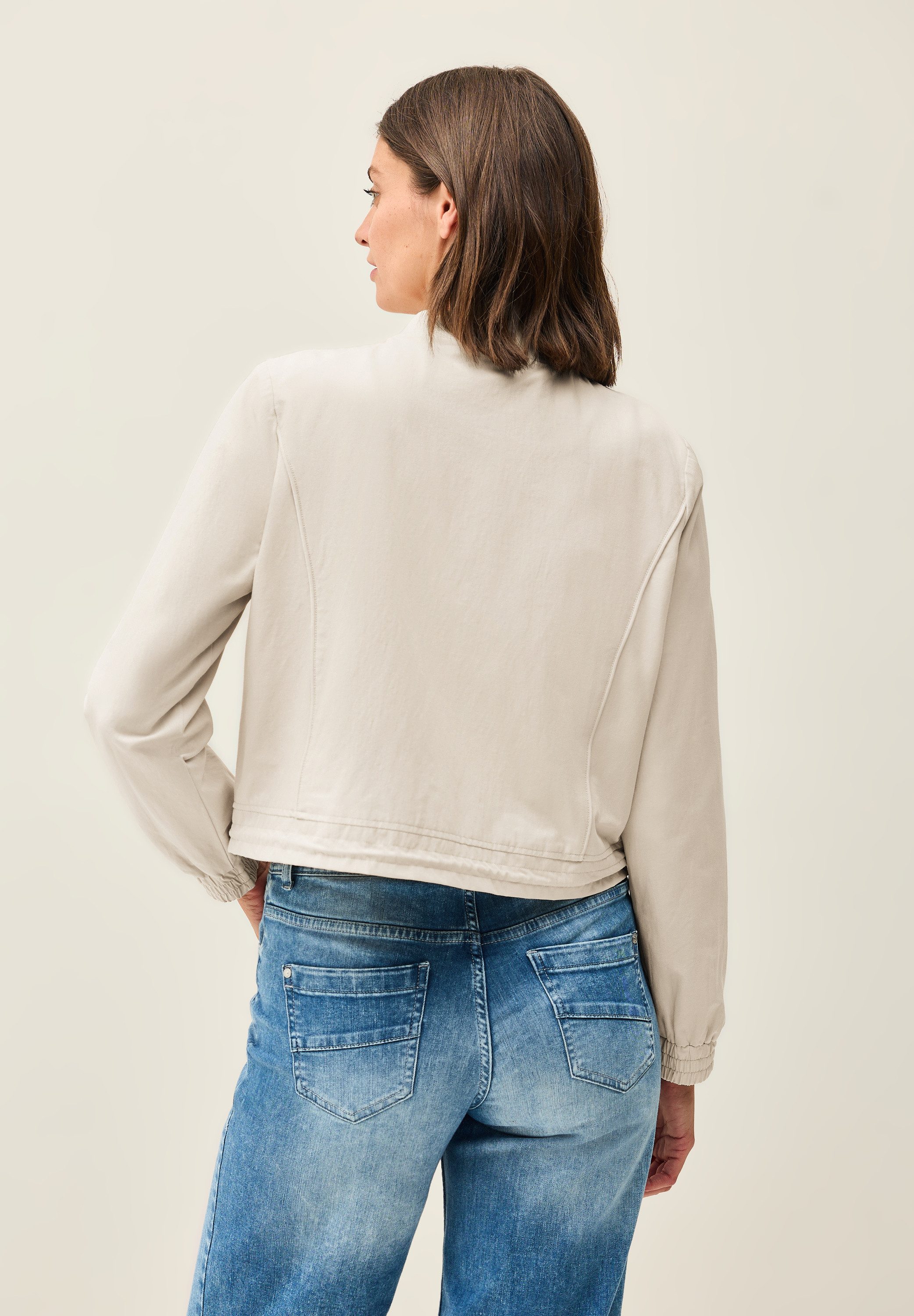 CECIL Blouson mit Tunnelzug am Saum günstig online kaufen
