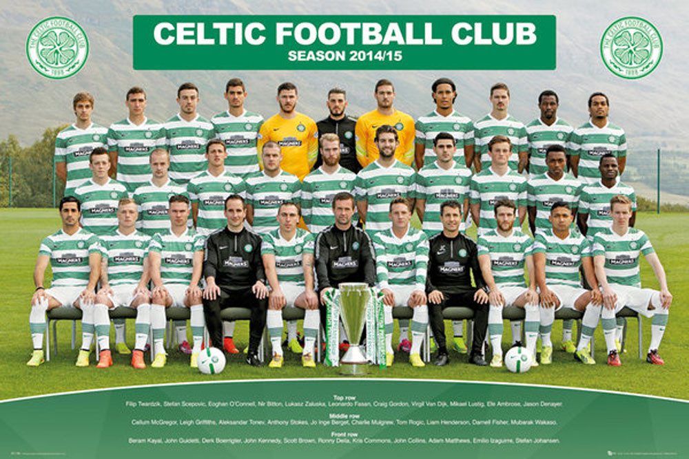 Poster Fußball - Poster - Celtic - Team Photo 14/15