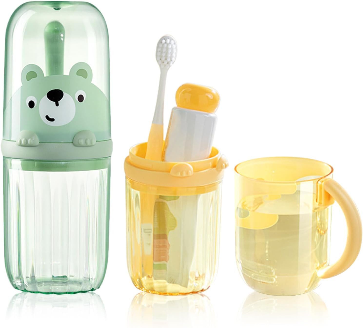 RWEUOQ Zahnputzbecher Zahnputzbecher Kinder, 2 Stück günstig online kaufen